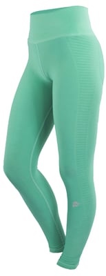 Naadloze Leggings voor Dames Turkoois