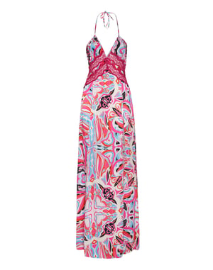 Lange Jurk Colorful Circus