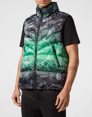 Kort Vest Camouflage