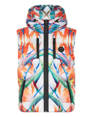Lang Vest Flowers