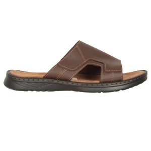 Mountain Warehouse Heren Comfort Leren Instap Sandalen (Bruin)