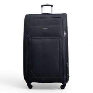 Soft Shell Lightweight Nylon Extra Large 4 Wheels Travel Suitcase