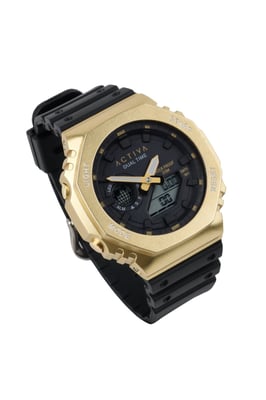 Activa X Invicta DIGITAL ESSENTIALS ACW423-008 Heren Horloge - Quartz Uurwerk - Plastic met zwarte Wijzerplaat - 45mm