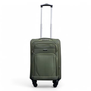 Expandable Soft Shell Cabin Suitcase 50.5 x 37 x 26 cm Luggage Suitable for Easyjet, Ryanair