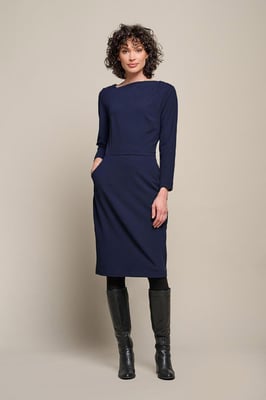 Novelle Jurk Navy