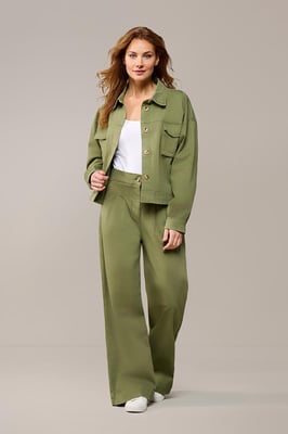 Berry Blouse Olijfgroen
