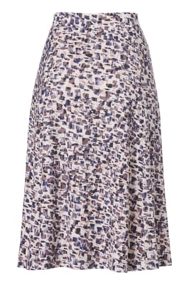 Ayla Print Rok Pink/kobalt
