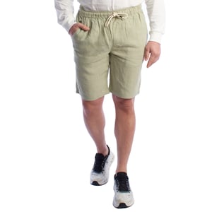 Herrlinne-Bermudashorts med dragsko HS24MBE09