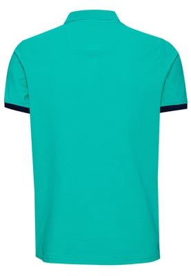 Contrast Polo Piqué Shirt Normale Pasvorm