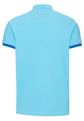 Contrast Polo Piqué Shirt Normale Pasvorm