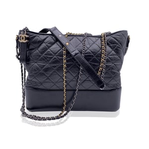 Chanel Leren Schoudertas Gabrielle