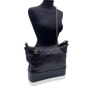 Chanel Leren Schoudertas Gabrielle