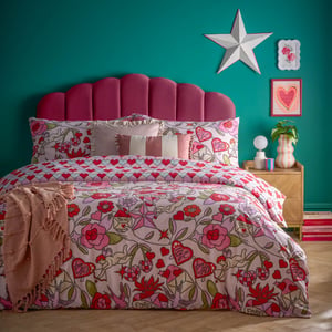 furn. Glasshearts Printed Duvet Sets