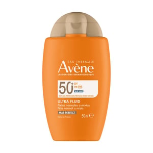 Solaire Ultra Vloeibare Mat Perfect Universele Gezichtszonnebrand SPF 50 50 ml