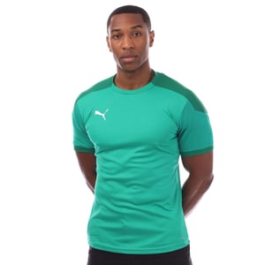 Men's Puma Final Training Jersey in Green