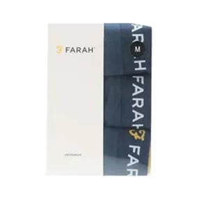 Farah Heren Aveleer Boxershorts (Set van 3) (Marine)