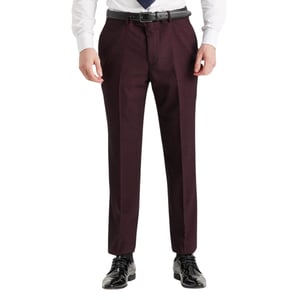 Heren wijnpakbroek Prince of Wales formele broek