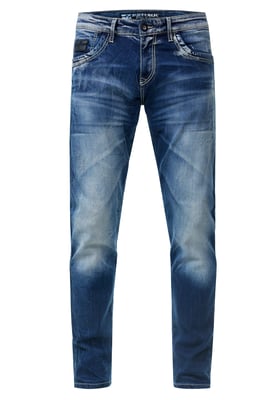 Jeansbroek "YAMATO" slim fit streetwear katoen stretch