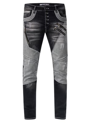 Jeansbroek "URUMA" slim fit (DE BUITENGEWONE)
