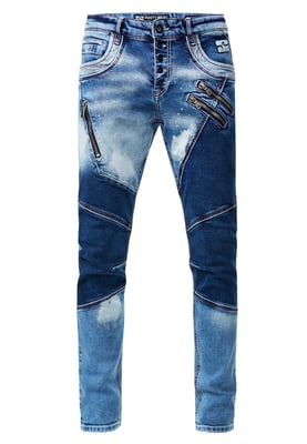 Jeansbroek "URUMA" slim fit (DE BUITENGEWONE)