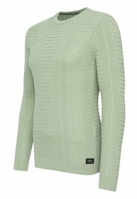 Super Slim Fit Streetwear Fijn Gebreide Trui