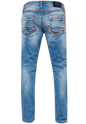 Jeansbroek "NEW YORK" vintage blauw gebruikt