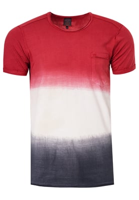 Rond hals Batik T-shirt