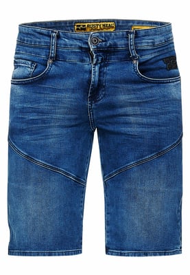 Koningsblauwe gebruikte jeansshorts "TUSCOR"