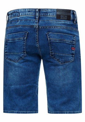 Koningsblauwe gebruikte jeansshorts "TUSCOR"