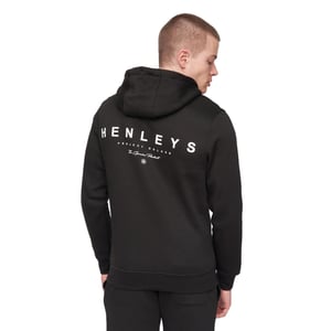 Henleys Heren Metafone Hoodie (Zwart)