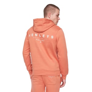 Henleys Mens Metafone Hoodie (Brick Red)