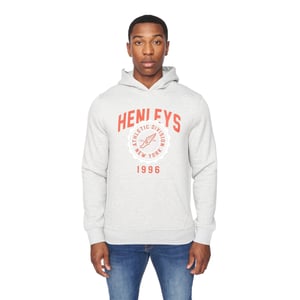 Henleys Heren Tipton Hoodie (Grijze Mergel)