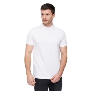 Duck and Cover Heren Chilltowns Poloshirt (Wit)