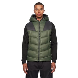 Duck and Cover Heren Raymax Gilet (Donkere Olijf)