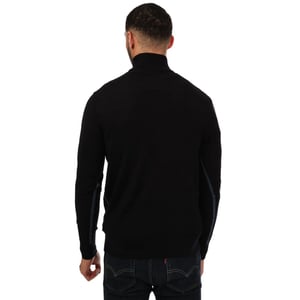 Ted Baker Unisex Sweatshirt met kwart rits voor volwassenen (Marine)