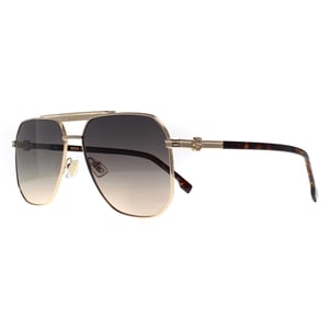 Hugo Boss Aviator Mens Gold Havana Grey Brown Gradient Anti Reflective BOSS 1743/S