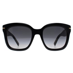 Hugo Boss Square Womens Shiny Black Grey Gradient with Light Mirror BOSS 1731/S