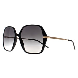 Hugo Boss Square Womens Black Gold Grey Gradient BOSS 1660/S