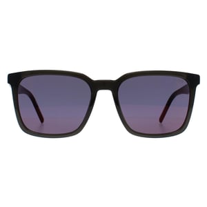 Hugo by Hugo Boss Square Mens Black Red Mirror HG 1327/S