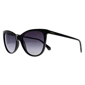 Polaroid Cat Eye Womens Black Grey Gradient Polarized PLD 4179/S