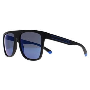 Polaroid Square Mens Matte Black Blue Blue Polarized PLD 2162/S