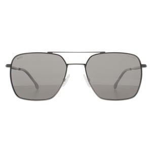Hugo Boss Aviator Herr Matt Mörk Ruthenium Grå Polariserad BOSS 1414/S