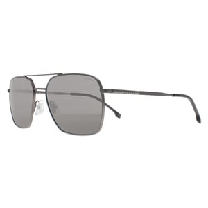 Hugo Boss Aviator Herr Matt Mörk Ruthenium Grå Polariserad BOSS 1414/S