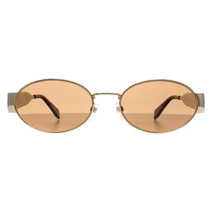 Marc Jacobs Oval Womens Gold Brown MARC 806/S
