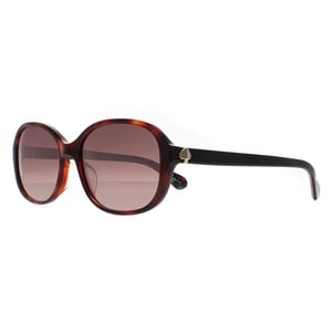 Kate Spade Butterfly Womens Shiny Dark Havana Brown Gradient Izabella/G/S