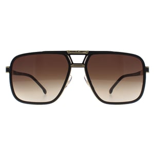 Carrera Aviator Mens Black Gold Brown Gradient Carrera 1071/S