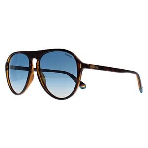 Polaroid Aviator Unisex Havana Blue Gradient Polarized PLD 6225/S