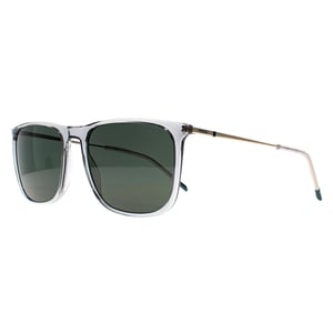 Hugo by Hugo Boss Rectangle Unisex Transparent Grey Gold Green HG 1319/S