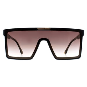 Carrera Shield Mens Black Gold Mirror on Burgundy Shaded Victory C 07/S