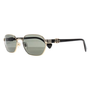 Gucci Oval Womens Gold Grey GG1593S